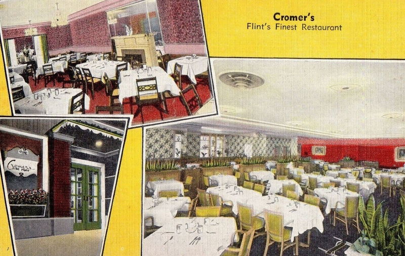 Cromers Restaurant - Vintage Post Card (newer photo)